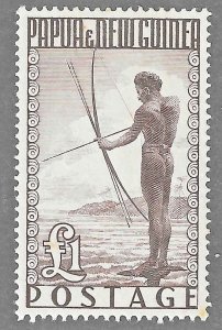 Papua & New Guinea (1952) - Scott # 136,   MH