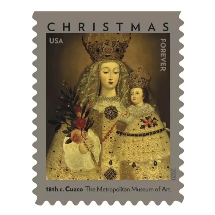 Christmas Forever Stamps 5 Booklets 100pcs