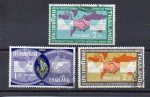 Thailand 432-434 used