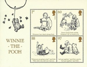 GB QEII 2010 Winnie the Pooh Miniature Sheet SG MS3127 Superb Unmounted Mint