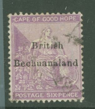 Bechuanaland (British Bechuanaland) #8 Used Single