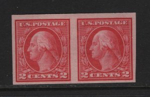 459 Pair Choice VF+ OG with PF cert mint never hinged nice color ! see pic !