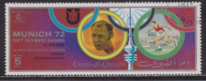 UAE Umm Al Qiwain Unlisted Munich Olympians 1972