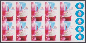 AUSTRALIA - 2012 PRECIOUS MOMENTS / CUP CAKE - SELF-ADHESIVE STAMP BOOKLET MNH