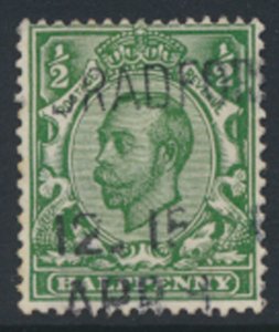Great Britain SC# 157*  SG 344  George V Downey Head Used see detail & scans
