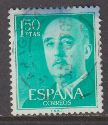 Spain 827 General Francisco Franco 1956