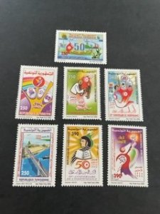 Tunisia sc 1388-1394 MNH comp set