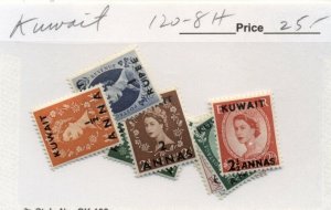 KUWAIT #120-8, Mint Hinged, Scott $25.00