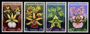 Cayman Islands 1971 Orchids, Set [Mint]