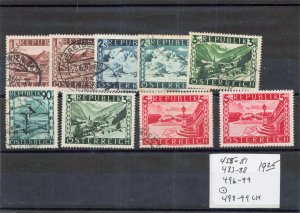 AUSTRIA   455-81, 483-88, 496-99   USED   498-99 MLH
