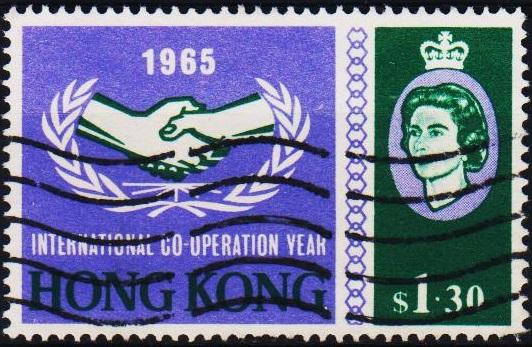 Hong Kong. 1965 $1.30 S.G.217 Fine Used