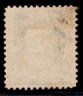 US Stamp #247 1c Blue Franklin USED SCV $4.00