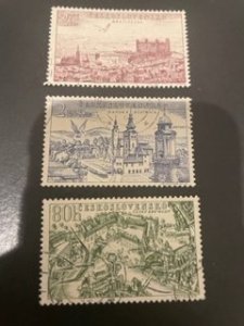 Czechoslovakia sc C40,C42,C43 u