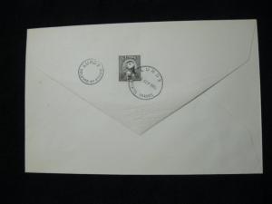 LUNDY STAMP USED ON 1984 COVER