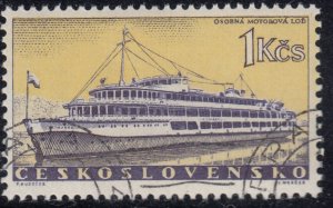 Czechoslovakia 1960 Scott #963 Ship's River Dredge Boat -used