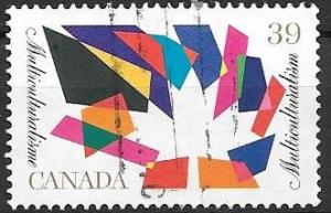 Canada 1990 39 cent Multicultural Heritage, used. Scott #1270