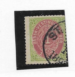 Danish West Indies #?? Faults - Stamp - CAT VALUE $30.00