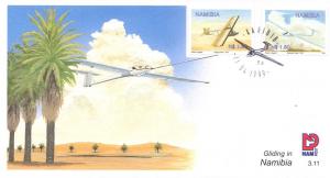 Namibia - 1999 Gliding FDC SG 833-834