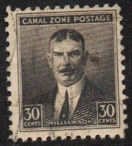 Canal Zone Sc #113 Used