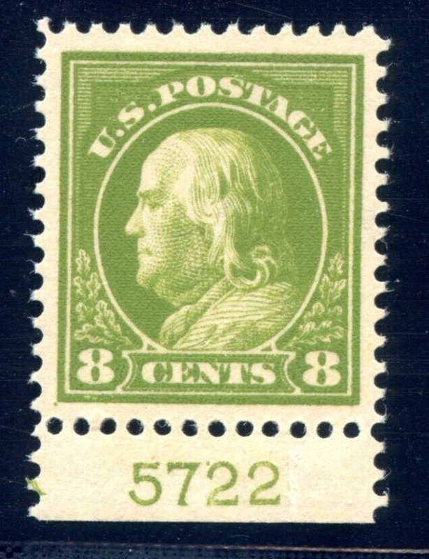 US SCOTT #414 PL# MINT-XF-GEM-OG-NH W/ PF CERT