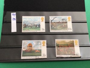 Horse Racing  Great Britain mint never hinged stamps A12193