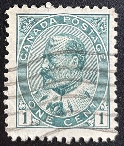 Canada #89 F/VF Used 1c King Edward VII 1903 [B17.5.4]