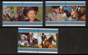 PITCAIRN ISLANDS SG516/21 1997 GOLDEN WEDDING MNH