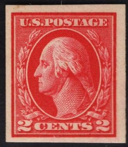 US #482 2c Carmine Washington Imperf Type I MINT NH  SCV $2.6