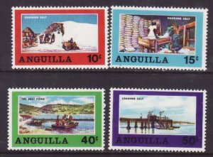 Anguilla-Sc#49-52- id10-unused NH set-Salt Industry-1969-