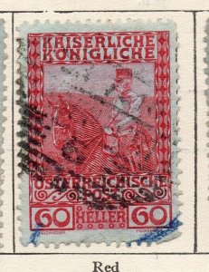 Austria 1908 Early Issue Fine Used 60h. NW-255934