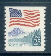 2280 25c U.S. Flag Fine MNH