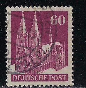 Germany AM Post Scott # 654a, used