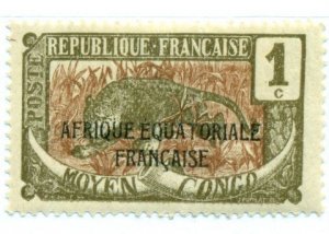 Middle Congo 1924 #23 MH SCV(2022)=$0.35