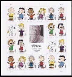 U.S.#5726 Charles M. Schulz (Peanuts) 60c FE Pane of 20, MNH.  O/S Ship