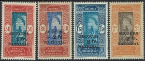 FRENCH DAHOMEY 1941 DEFENCE FUND SET