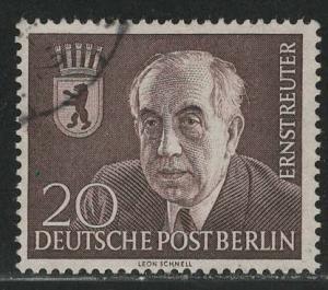 Germany Berlin Scott # 9N104 used