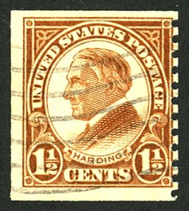 U.S. #598 USED