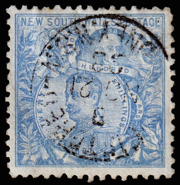 New South Wales Scott 88a, Perf. 11 (1890) Used F CV $90.00 M