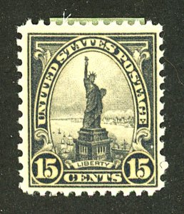 U.S. #696 MINT OG HR