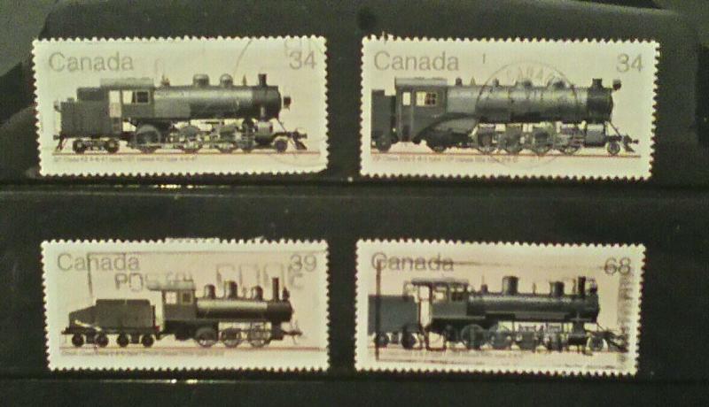 Canada 1985 locomotives used set 3rd series