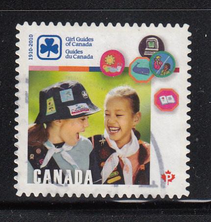 Canada 2010 used Scott #2402 (P) Girl Guides of Canada Centenary