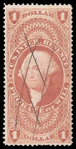 U.S. REV. FIRST ISSUE R76c  Used (ID # 95075)