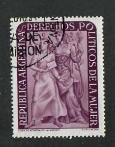 Argentina; Scott 598; 1951;  Precanceled; NH