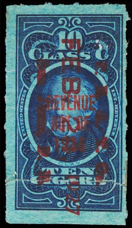 U.S. REV. TAXPAIDS-CIGAR TC393a  Used (ID # 110238)