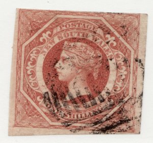 1854 Sc# 31 - New South Wales Sc#31 - 1sh Queen Victoria - Used cv$140