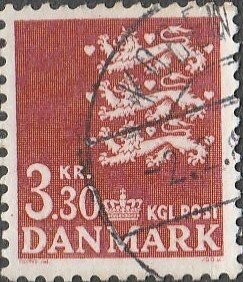 Denmark, #644 Used From 1979-82,  CV-$0.80