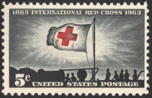 SC#1239 5¢ International Red Cross Issue (1963) MNH