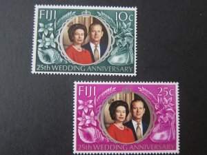 Fiji 1972 Sc 328-329 set MH