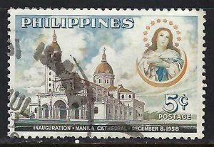 Philippines 646 VFU CHURCH K678-5
