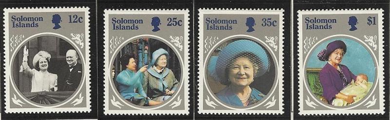 Solomon Islands mnh sc 543 - 546